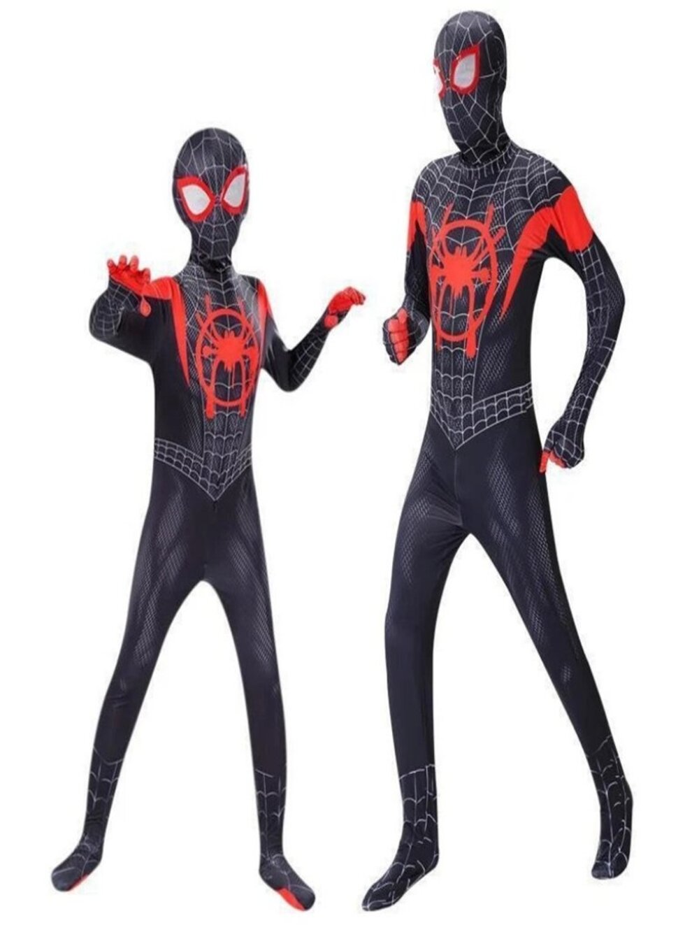 the SpiderVerse Miles Morales Spiderman Costume Cosplay